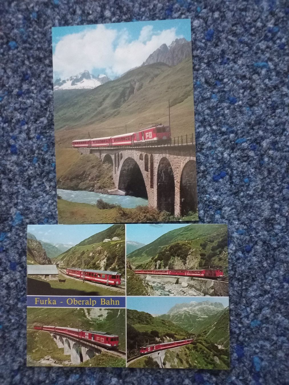 Tutti i francobolli: 3 Erstags Stempel Furka Basistunnel – Usato da Brügglen venduto da hokuspokus04 3