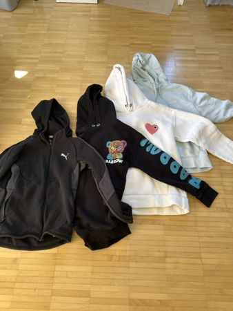 4 Kapuzenpullover PUMA, Nike diverse Marken getragen
