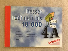 Besser rechnen bis 10‘000, von Schubi Lehrmittel