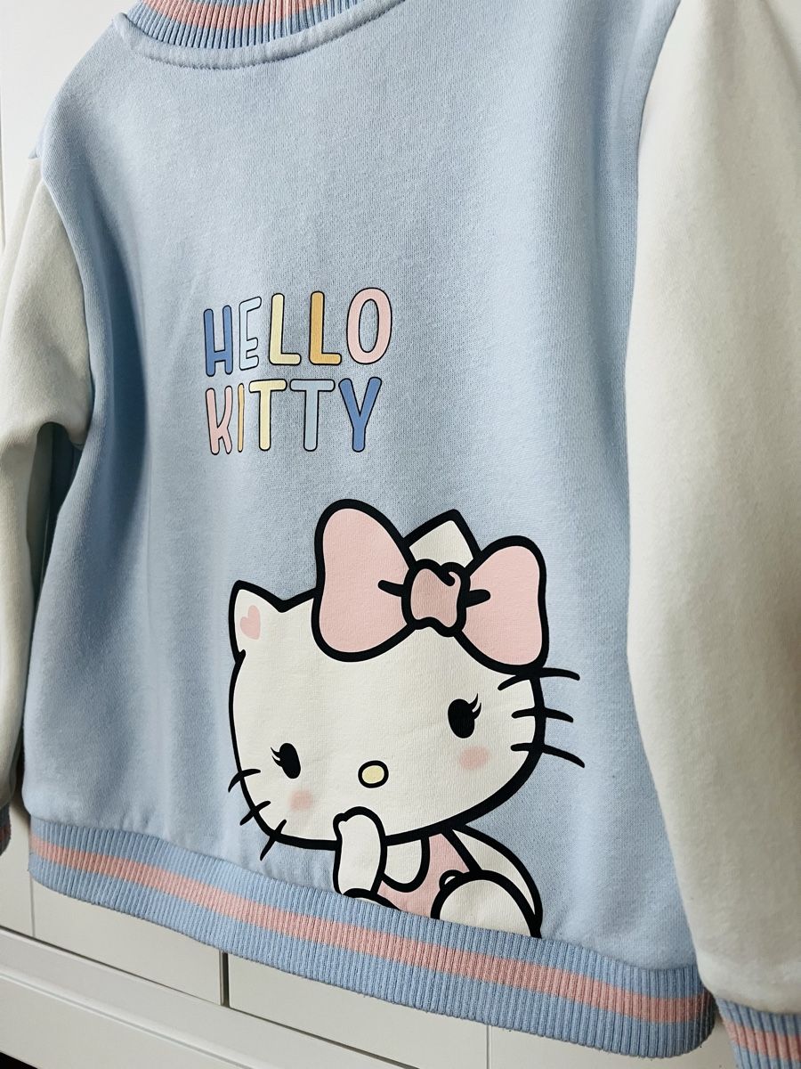 H&M Camicette, T-shirt & Top: H&M 110 - 116, Sweatshirt, Hello Kitty, Pullover blau – Usato da Burgdorf venduto da rulan