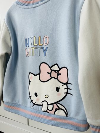 H&M 110 - 116, Sweatshirt, Hello Kitty, Pullover blau