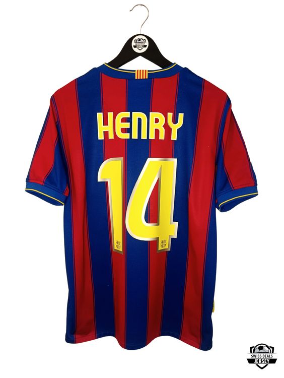 HENRY #14 Original FC Barcelona 2009-10 Home Trikot (Gebraucht) in St ...