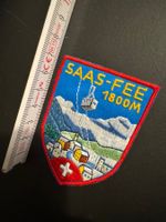 Saas-Fee Alter Aufnäher Neu unbenutzt🇨🇭