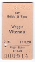 Billette Weggis - Vitznau