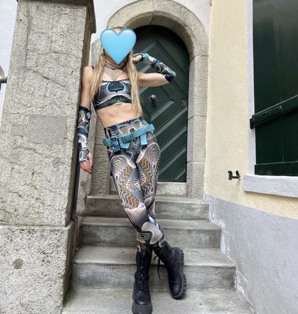 BADINKA ZWEITEILIGES RAVE-OUTFIT
