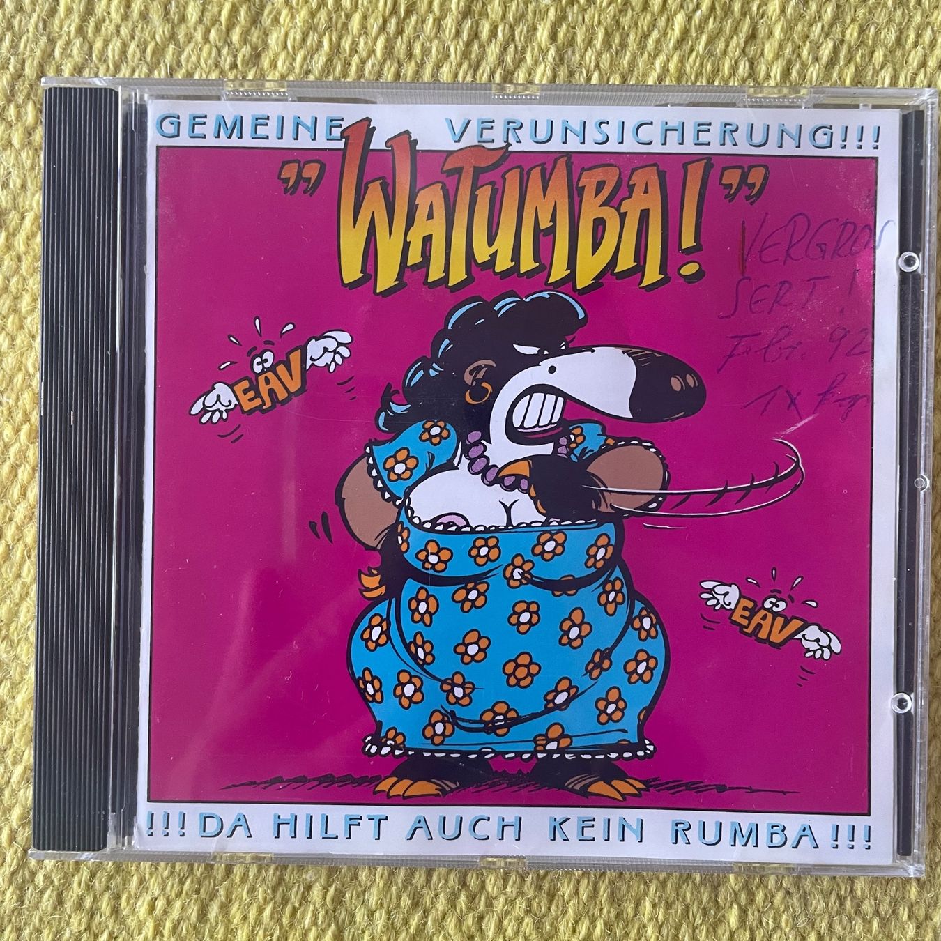 CD: ERSTE ALLGEMEINE VERUNSICHERUNG EAV-WATUMBA – Usato da Rorschacherberg venduto da CD-Roli