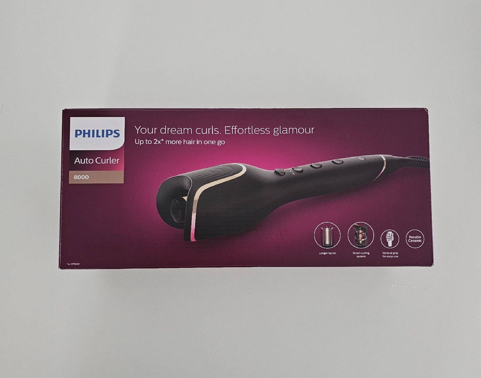 Philips Piastre & Arricciacapelli: Philips Auto Curler 8000  – Nuovo (secondo la descrizione) da Dietikon venduto da Element_