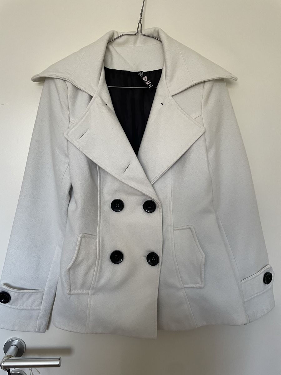 Zebra Mäntel: Manteau d'hiver blanc – Gebraucht aus Pont-de-la-Morge (Sion) von hel_bh28