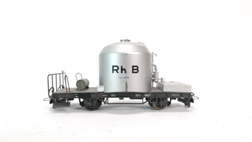 e67 Bemo RhB Zementtransportwagen 8075 / Bastelware / 1207 4