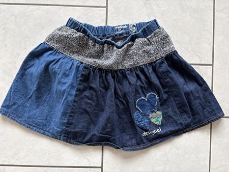 Desigual Jeans Minirock Gr. 146/152 Mädchen Sommer Top