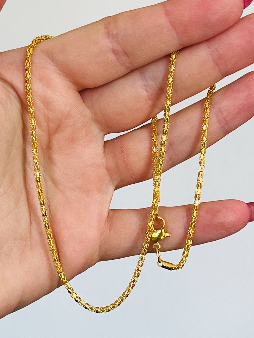 Catenine: Collier 43 SM – Nuovo e nell'imballaggio originale da Genève venduto da AGBERG 1