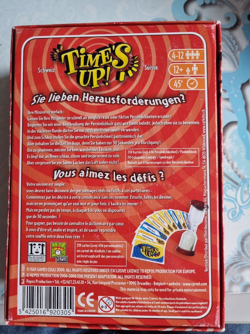 Giochi: Time's Up! - Das lustige Partyspiel – Usato da Illighausen venduto da Flomi50 2