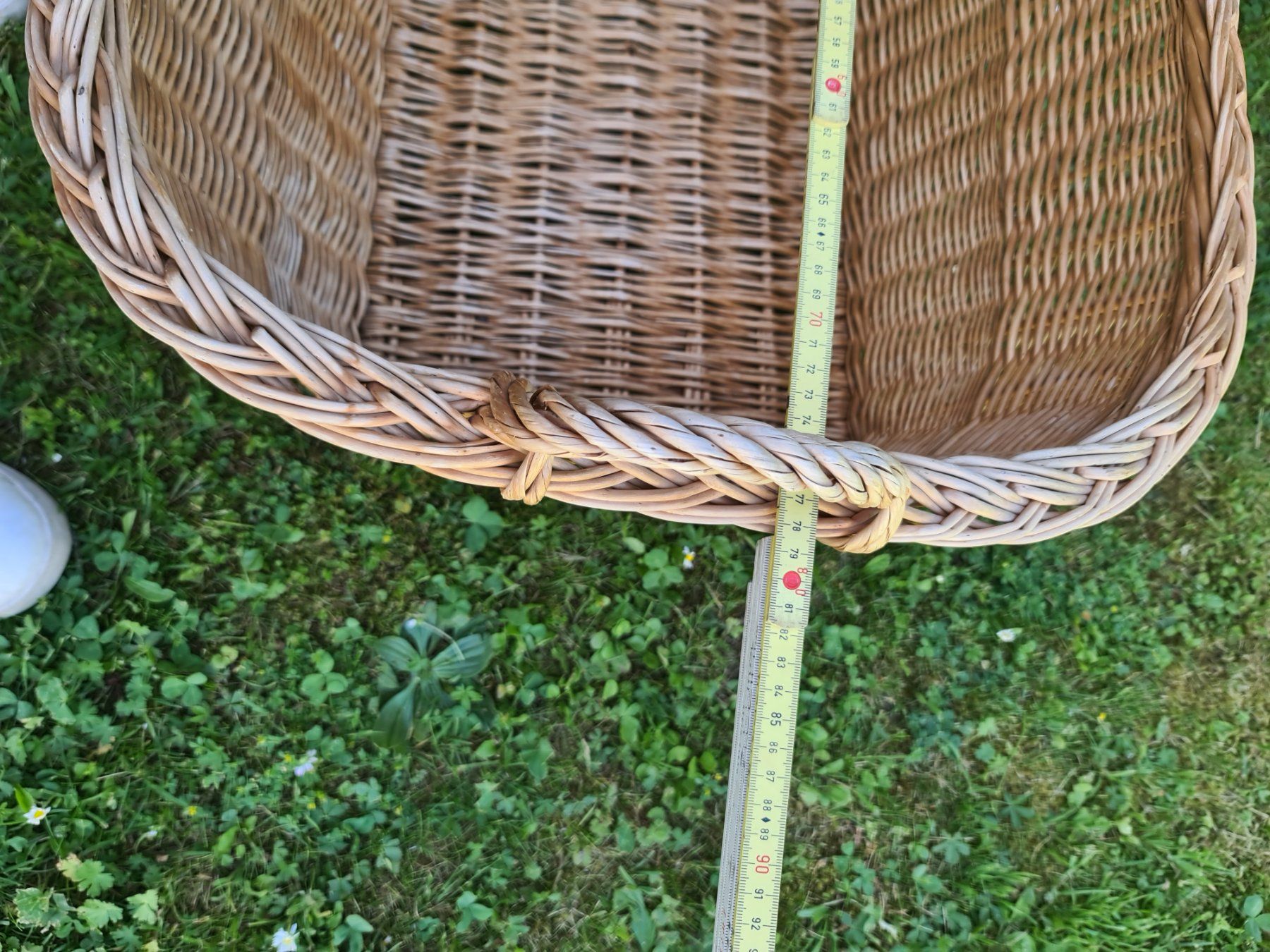 Altro per la casa: Grosse Weidenkorb / Wäschekorb Sommerliche Deko – Usato da Niederlenz venduto da DaveDasWahnsinn 3