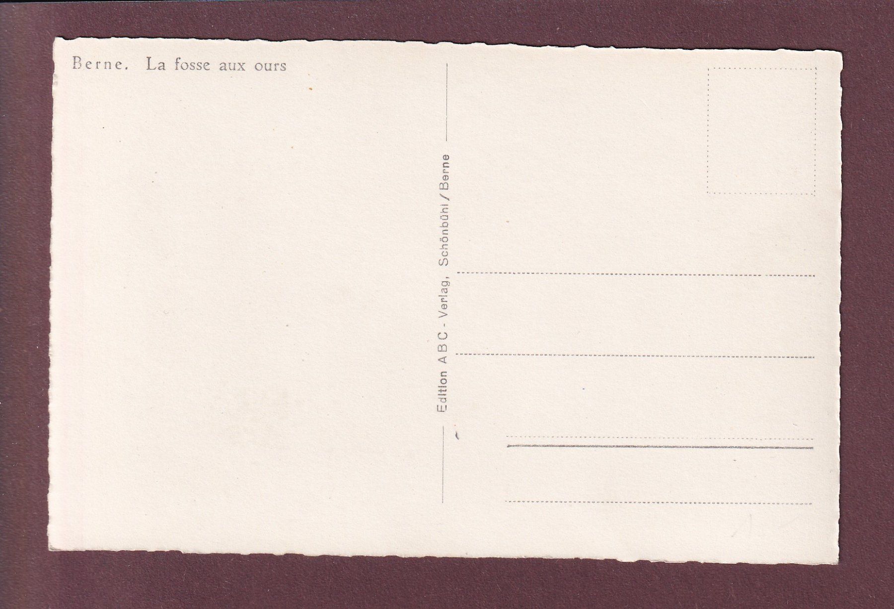 Cartoline postali: BERN - Bärengraben – Usato da Pully venduto da nicecards 1