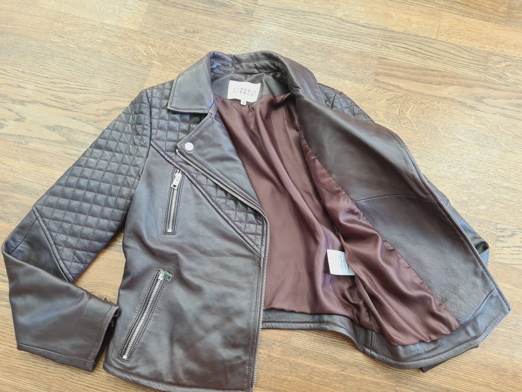 Claudie Pierlot Giacche: CLAUDIE PIERLOT leather jacket – Usato da Zürich venduto da monadiederich 2