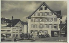 Wattwil - Hotel Roessle 1930