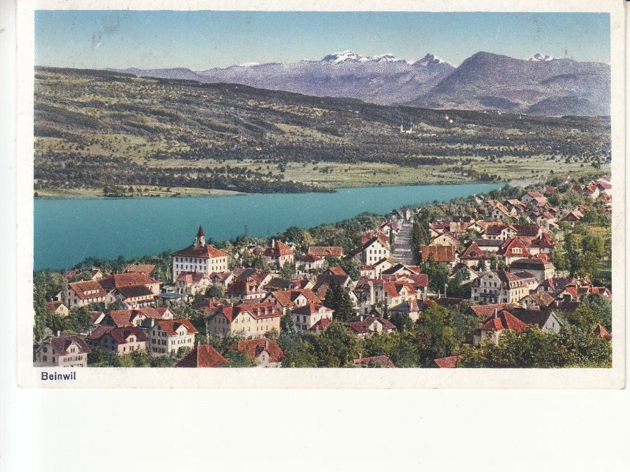 Cartoline postali: Beinwil ca. 1925 – Usato da Bürglen TG venduto da StampGraf