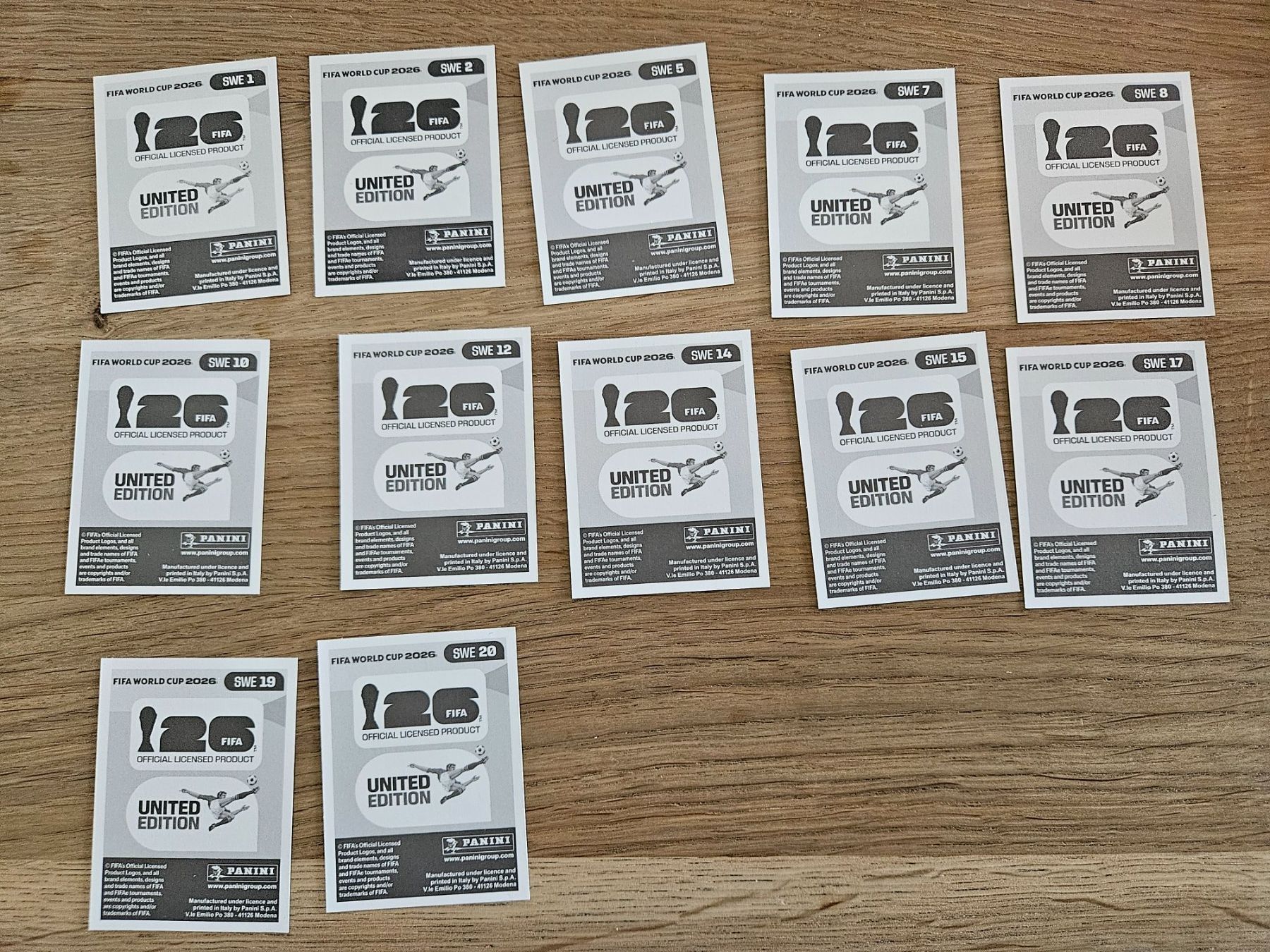 Panini Carte collezionabili: Panini WM 2026 SWE – Nuovo (secondo la descrizione) da Villars-sur-Glane venduto da Bolinot 1