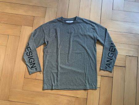 AOD - Langarmshirt grau M
