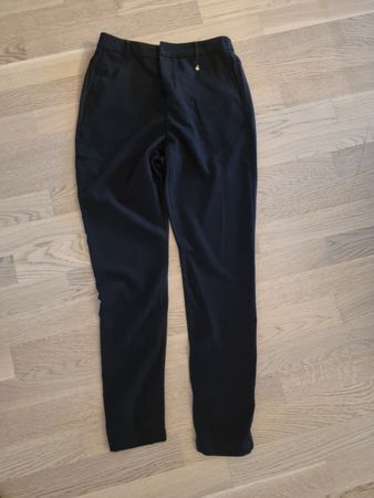 CULTURE Stoffhose Gr. 34 schwarz elegant