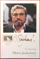 Horst Jankowski 1936-1998 Autogramm Sammelkarte 18x26cm