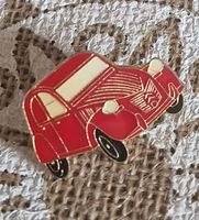 Citroen 2cv Oldtimer Auto Pin - Rotes Sammlerstueck