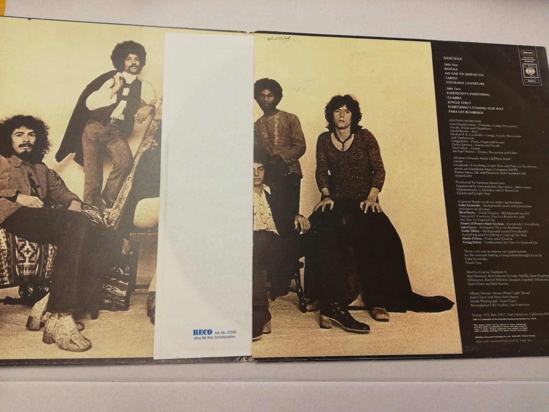 Schallplatten: SANTANA – Gebraucht aus Bern von Vinylsound.ch 2