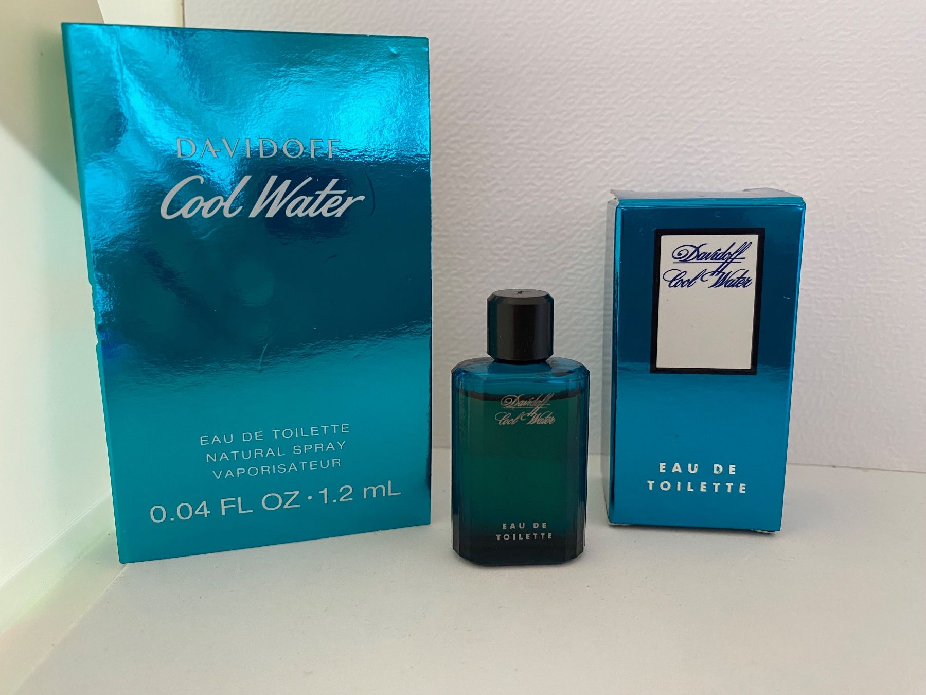 Davidoff Profumi & Eau de Toilette: Miniatures Cool Water de Davidoff – Nuovo e nell'imballaggio originale da Bouveret venduto da wes_7zll