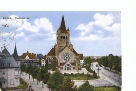 Basel Pauluskirche 1914, Kirche von Karl Coelestin Moser