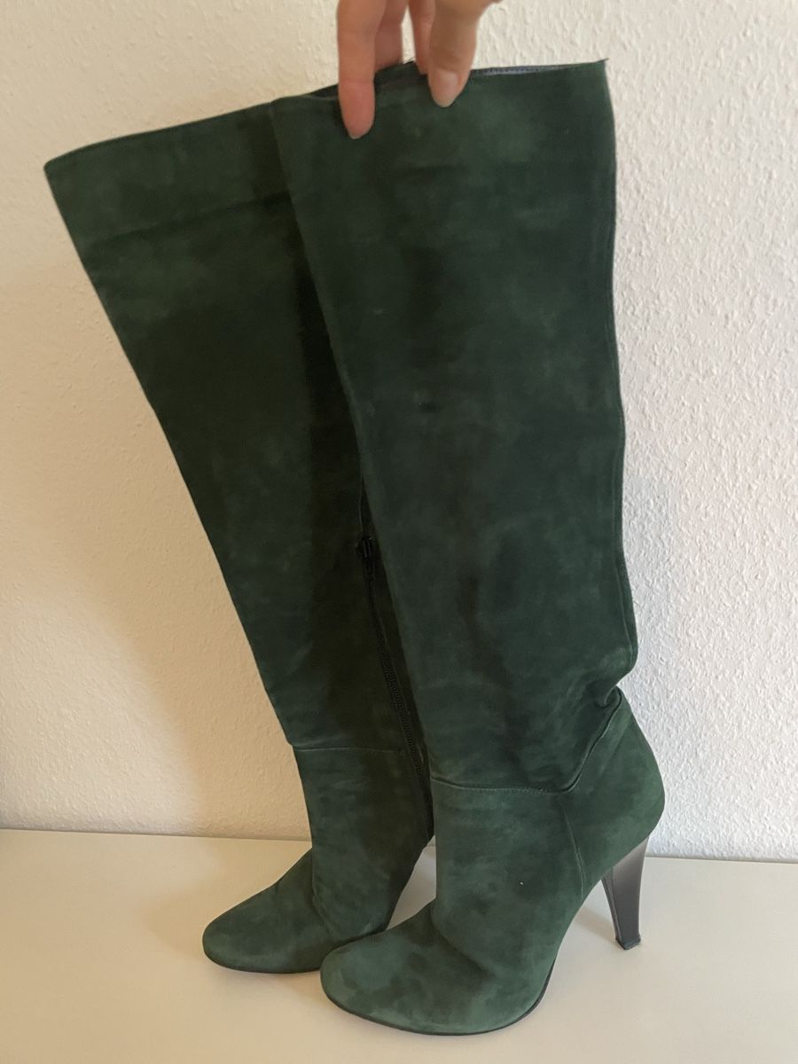 Scarpe da donna: Wildlederstiefel – Usato da Zürich venduto da Walhai13