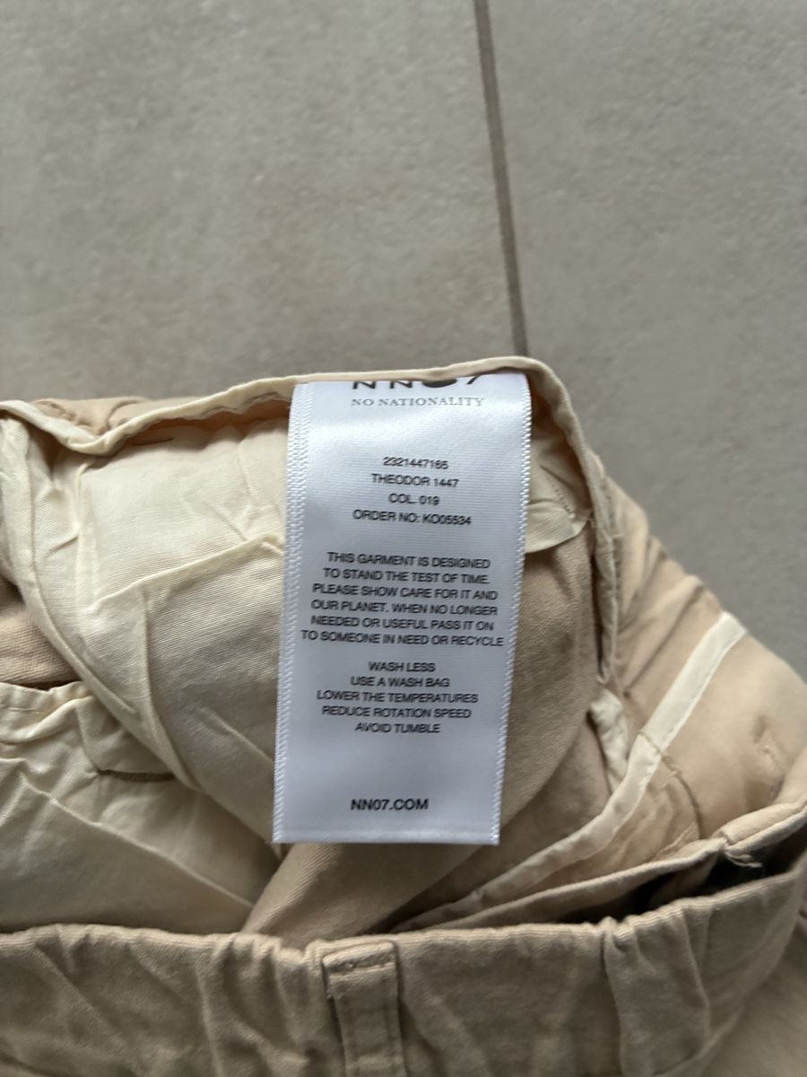 NN07 Hosen: Pantalon NN07, taille 33/32, couleur sable – Gebraucht aus Champlan von YForter 3