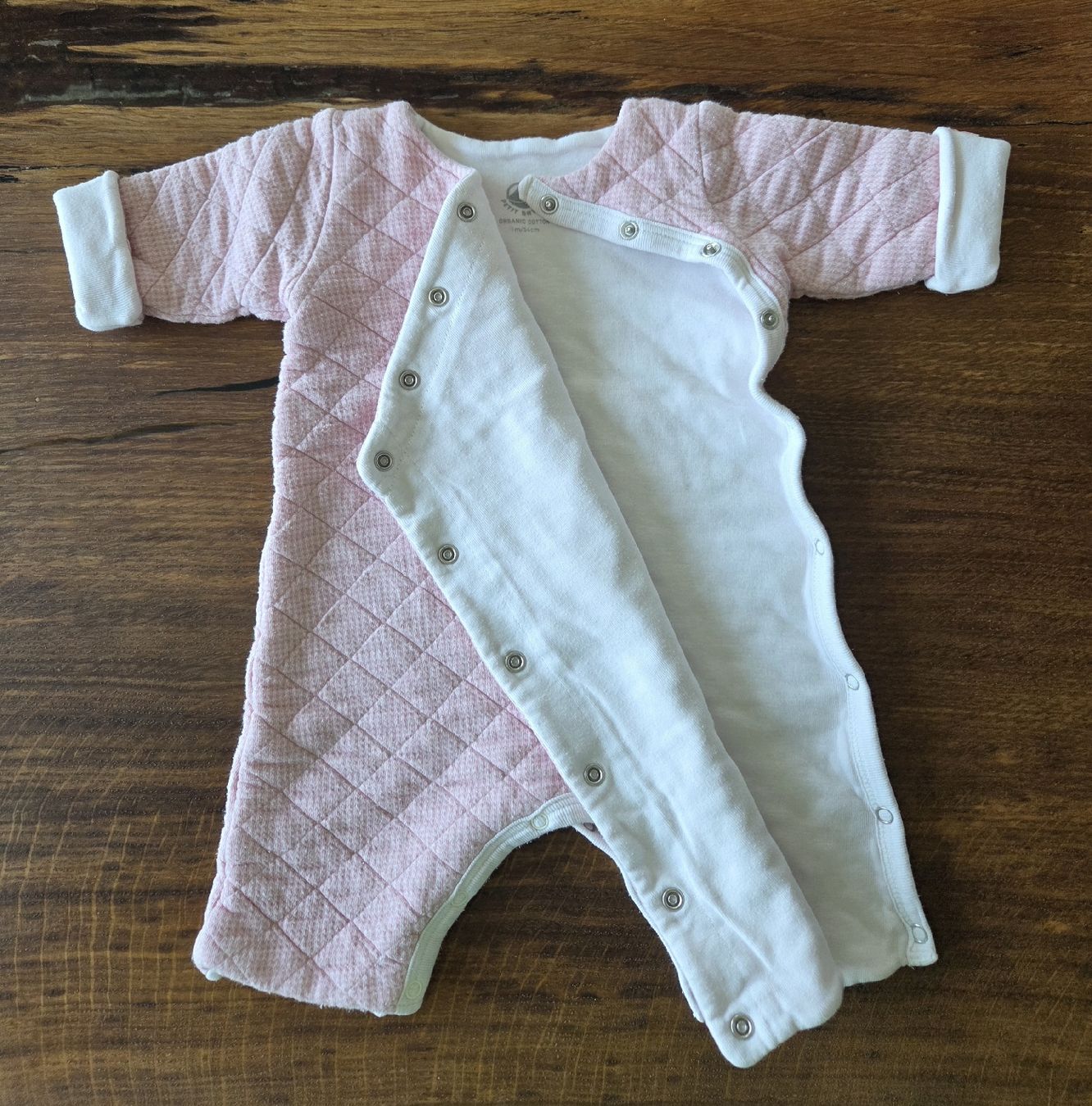 Petit Bateau Pagliaccetti: Warmer Strampler Petit Bateau Herbst 50/56 – Usato da Au ZH venduto da tis_8fmn 2