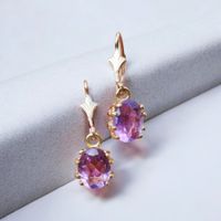 Hübsche Vintage Ohrringe Amethyst 9ct 333 Gold✨