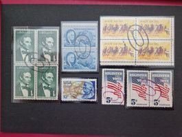 Briefmarken mit Sonderstempelung USA