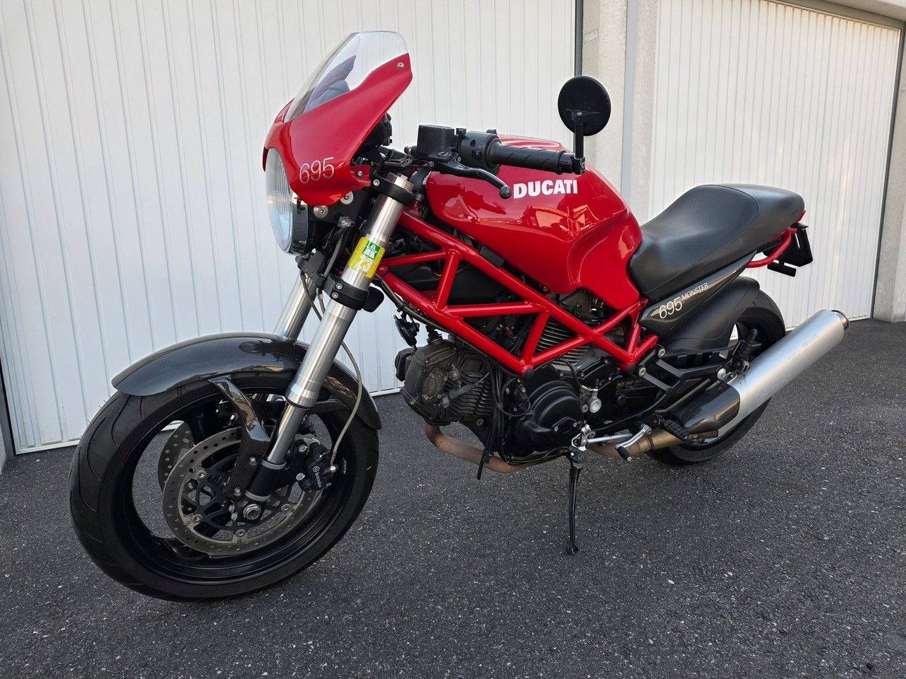 Ducati Strasse: Ducati 695 monster (bridée) – Gebraucht aus Choëx von aru_vs6m 4