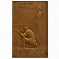 Medaille Vereinigung für das Forchschiessen 1966