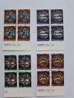 1968 Pro Patria 4er Block Ausgabetag Satz