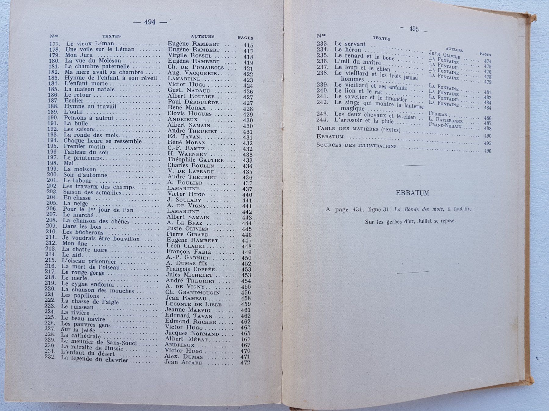 Libri: Livre de lecture 1931 – Usato da Lausanne venduto da LasloH 6