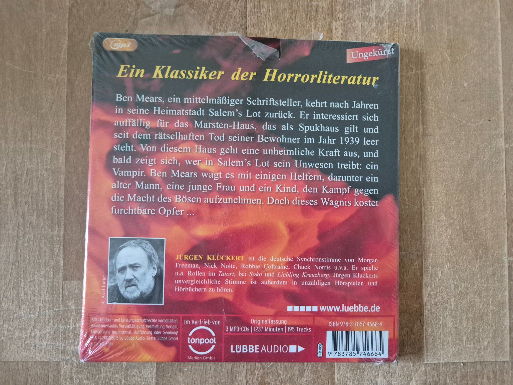 Audiolibri: Hörbuch: Stephen King - Brennen muss Salem – Nuovo (secondo la descrizione) da Liebefeld venduto da 2tehand 1