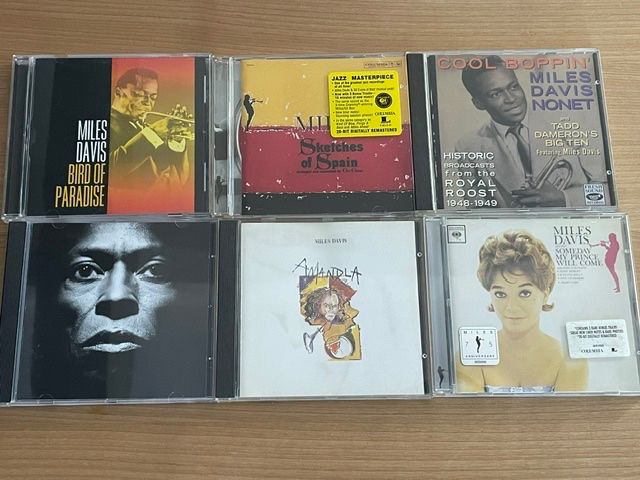 CD: LOT MIT 10 CDs - MILES DAVIS - TOPP! – Usato da Fahrwangen venduto da Swirl2