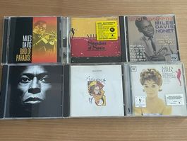 LOT MIT 10 CDs - MILES DAVIS - TOPP!