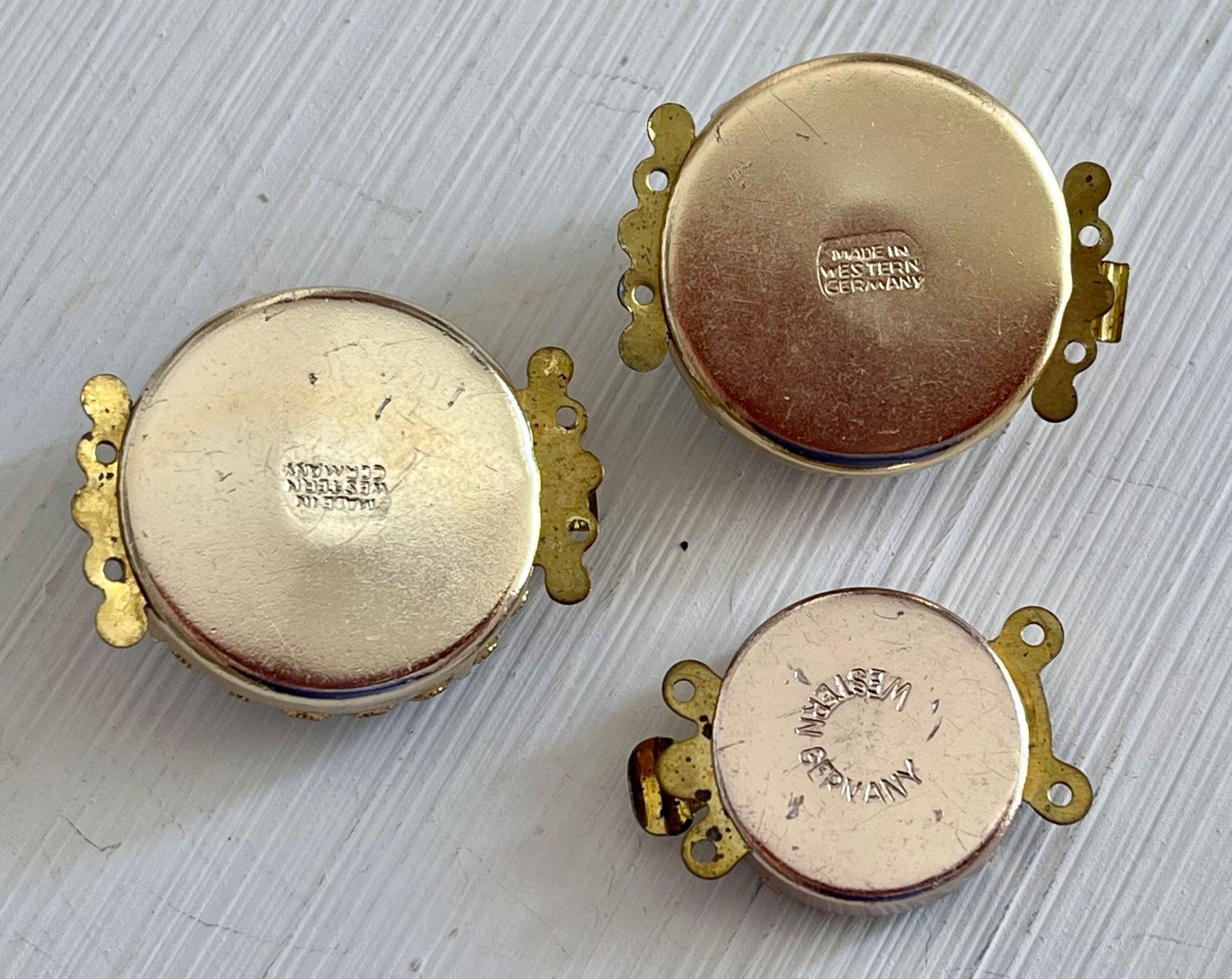 Catenine: 3 chiusure vintage per collane – Usato da Breganzona venduto da mas_tv72 2