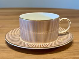 Wedgwood « Palladian » – tasse & soucoupe en Bone China