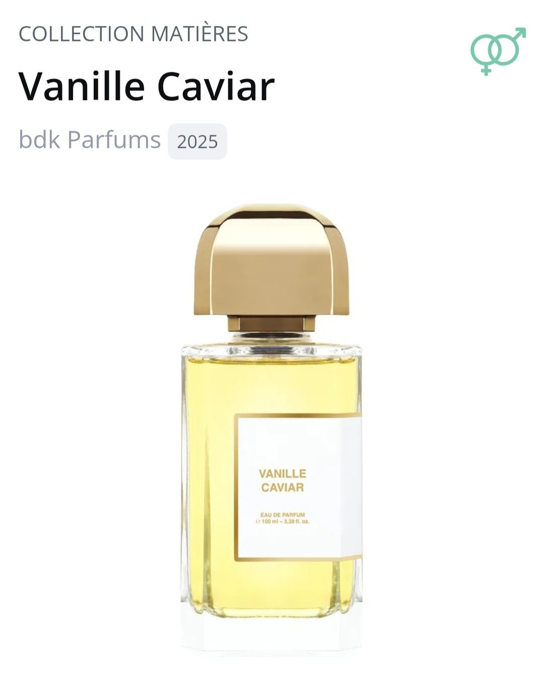 Profumi & Eau de Toilette: 2 ml VANILLE CAVIAR BDK ABFÜLLUNG – Nuovo (secondo la descrizione) da St. Gallen venduto da CaliSunshine 1