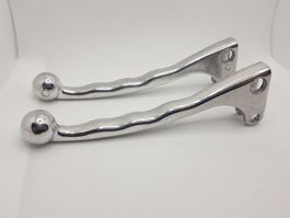 Griff Bremshebel Lusito links/rechts gerippt (Alu Vollguss)