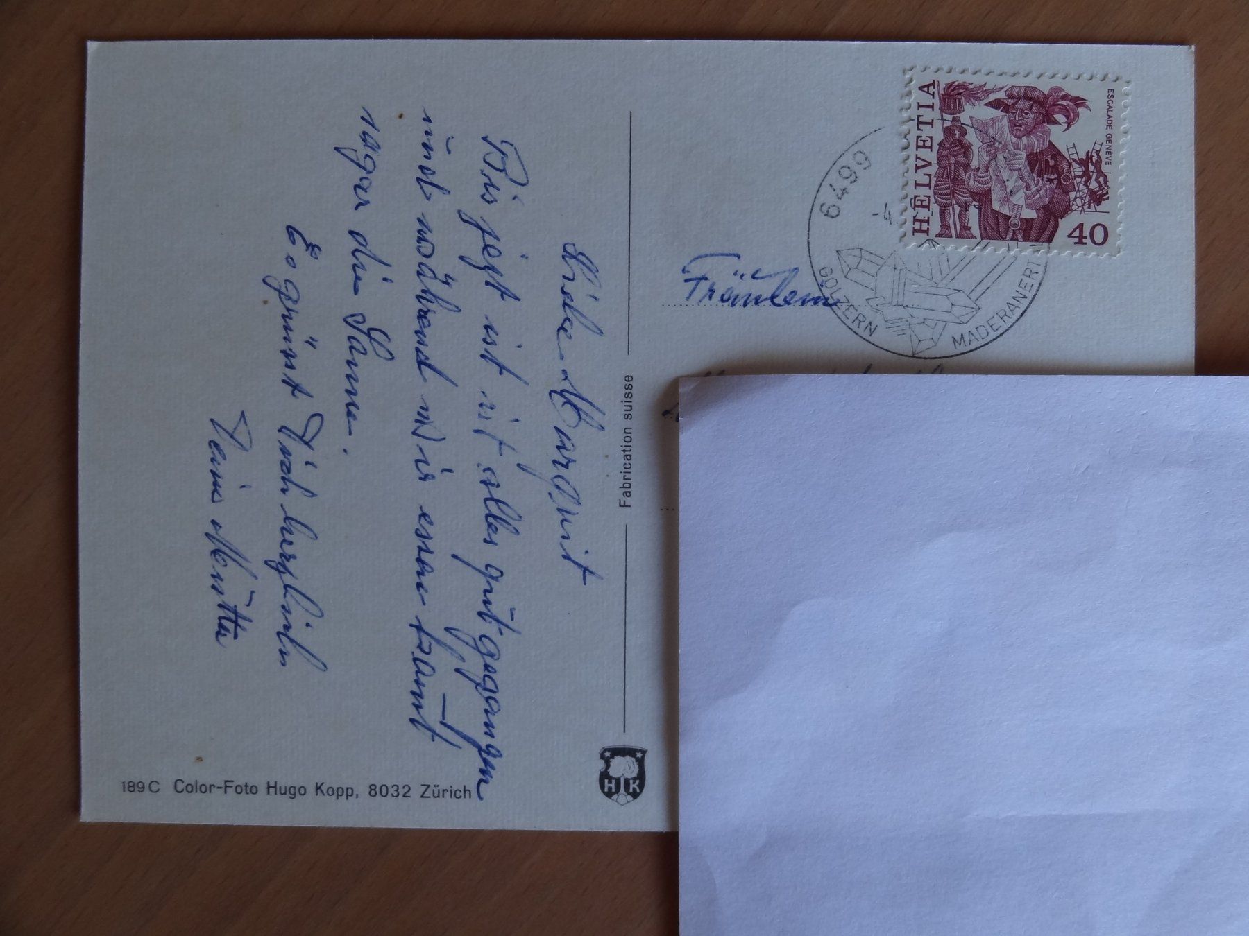 Cartoline postali: Maderanertal - 4 vues - UR - 1979 – Usato da St Léonard venduto da Riglin 1