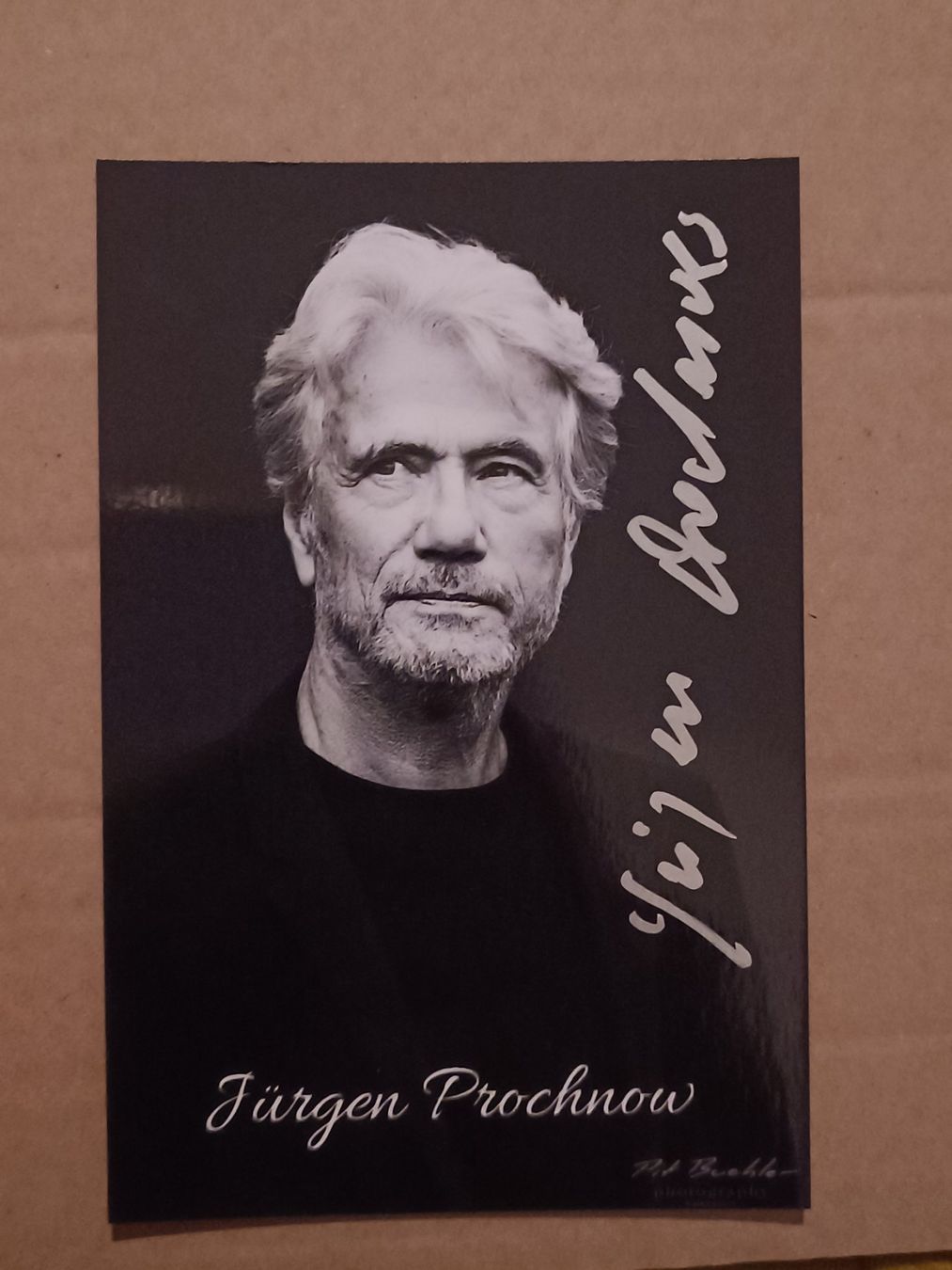 Autografi: Jürgen Prochnow - original signiert – Usato da Menziken venduto da Autogramme