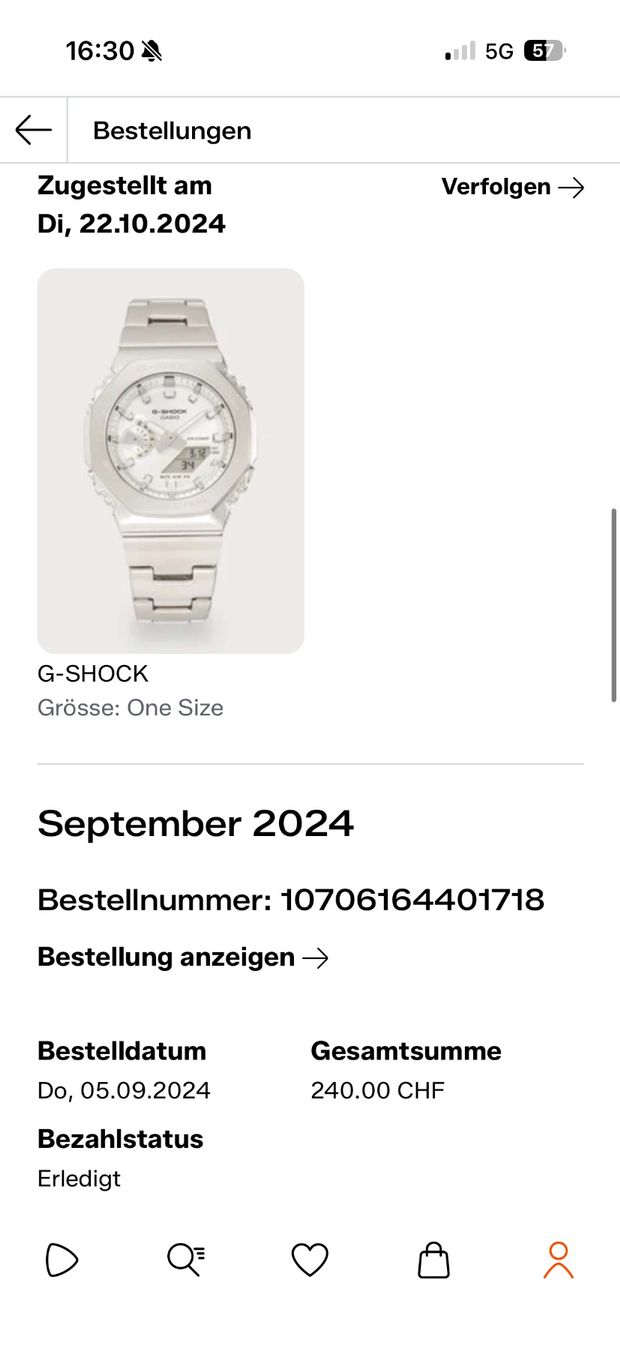 Casio Uhren: Casio G-Shock Uhr – Gebraucht aus Winterthur von NinjaBiker 4