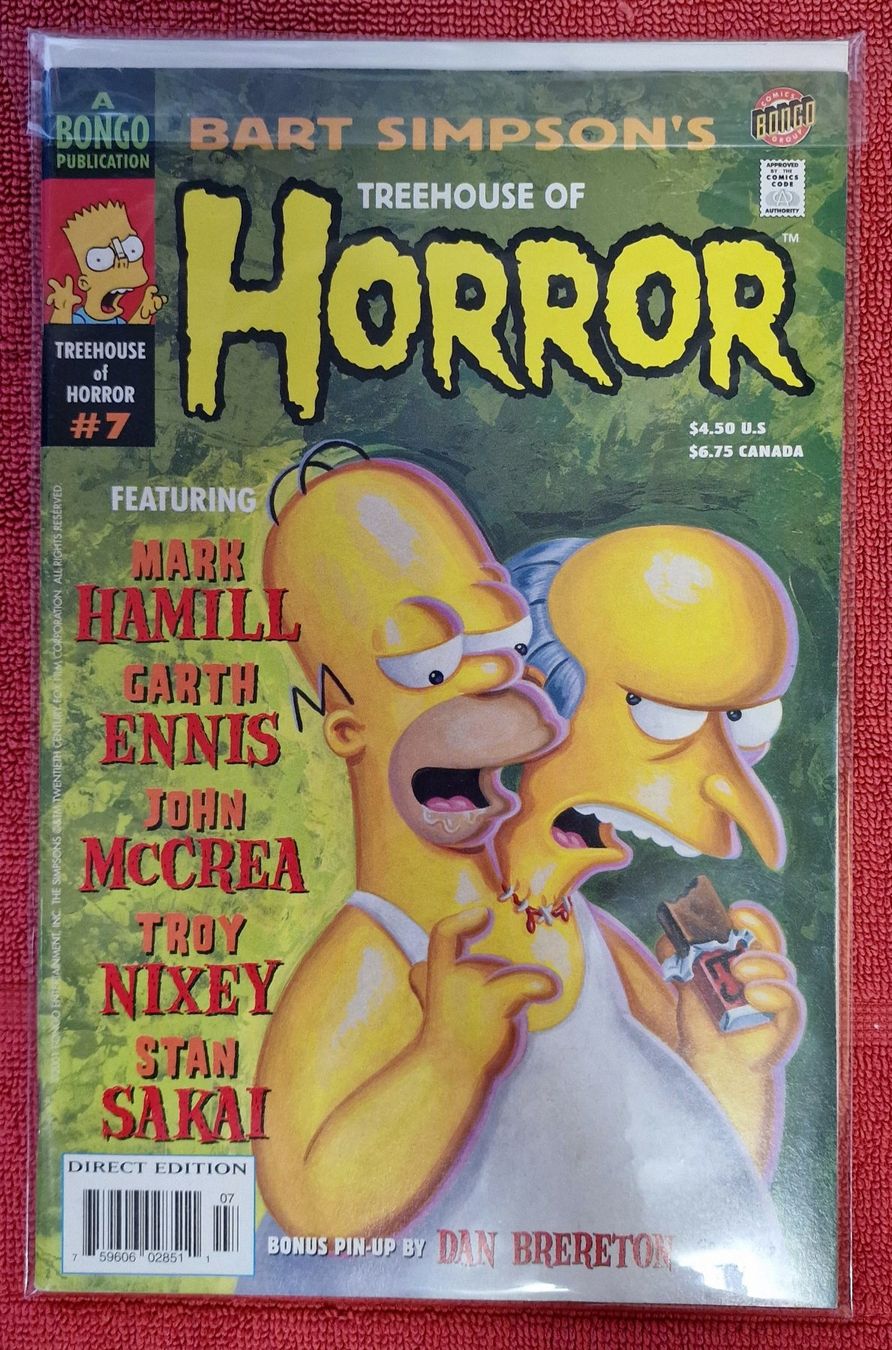 Fumetti: Bart Simpson's Treehouse of Horror #7, 2001 – Usato da Basel venduto da phi_8xhm