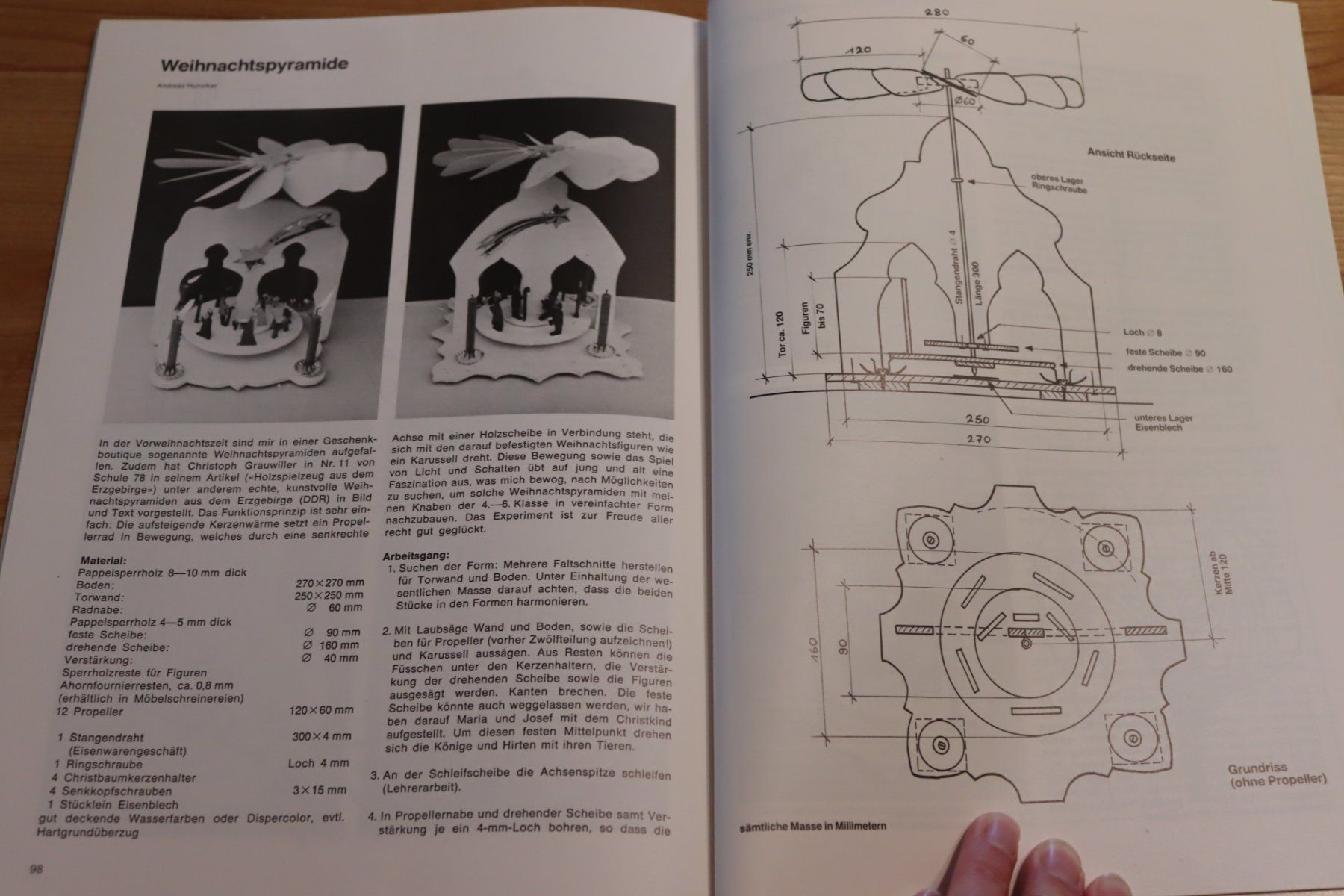 Libri: Werken mit Holz, Einfache Werkaufgaben – Nuovo (secondo la descrizione) da Wenslingen venduto da Strick4Alpaca 3